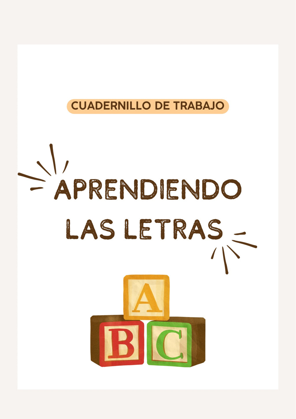 CUADERNO ABC | Une los puntos y traza