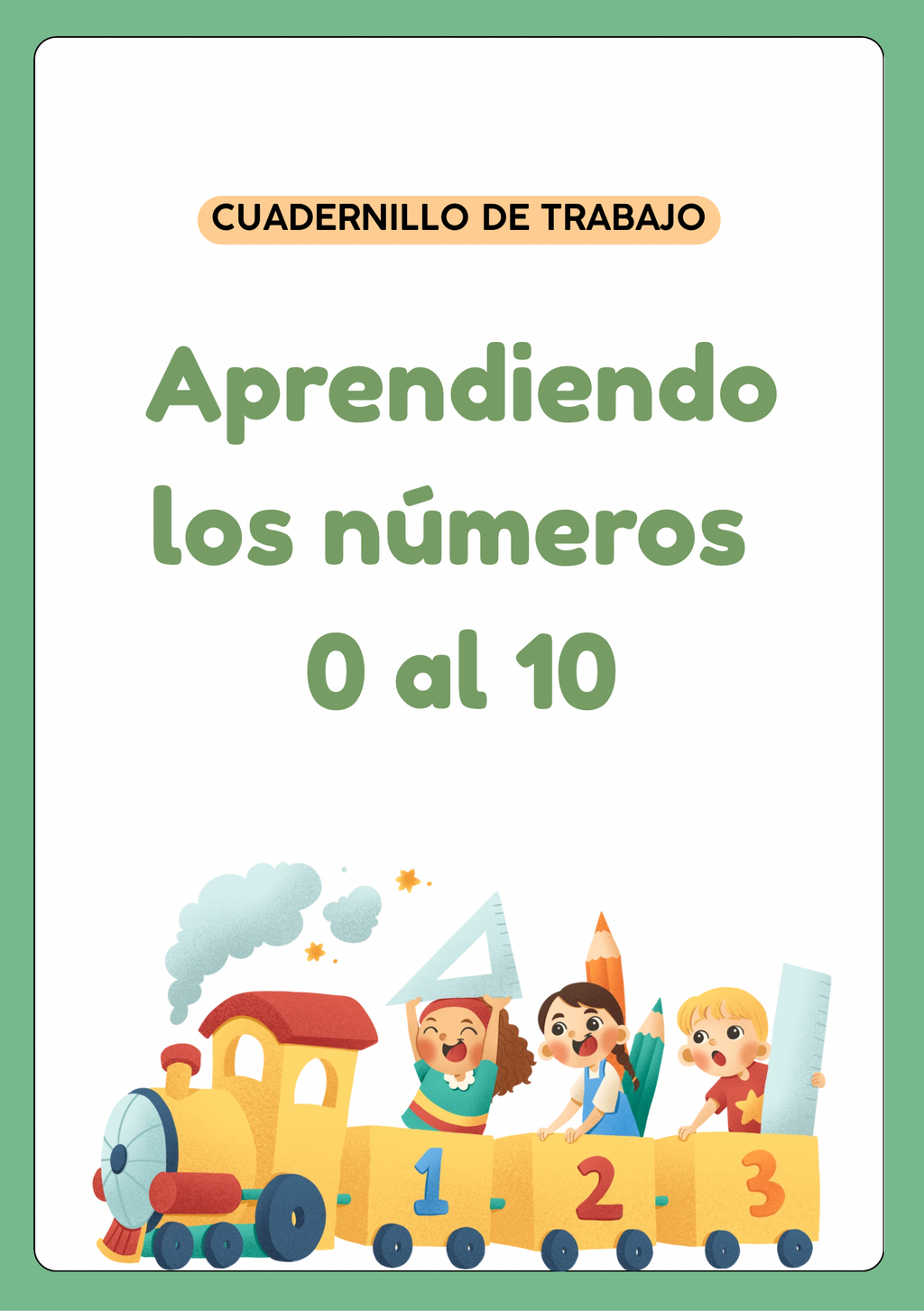 CUADERNO DE NÚMEROS | colorea, traza y encuentra