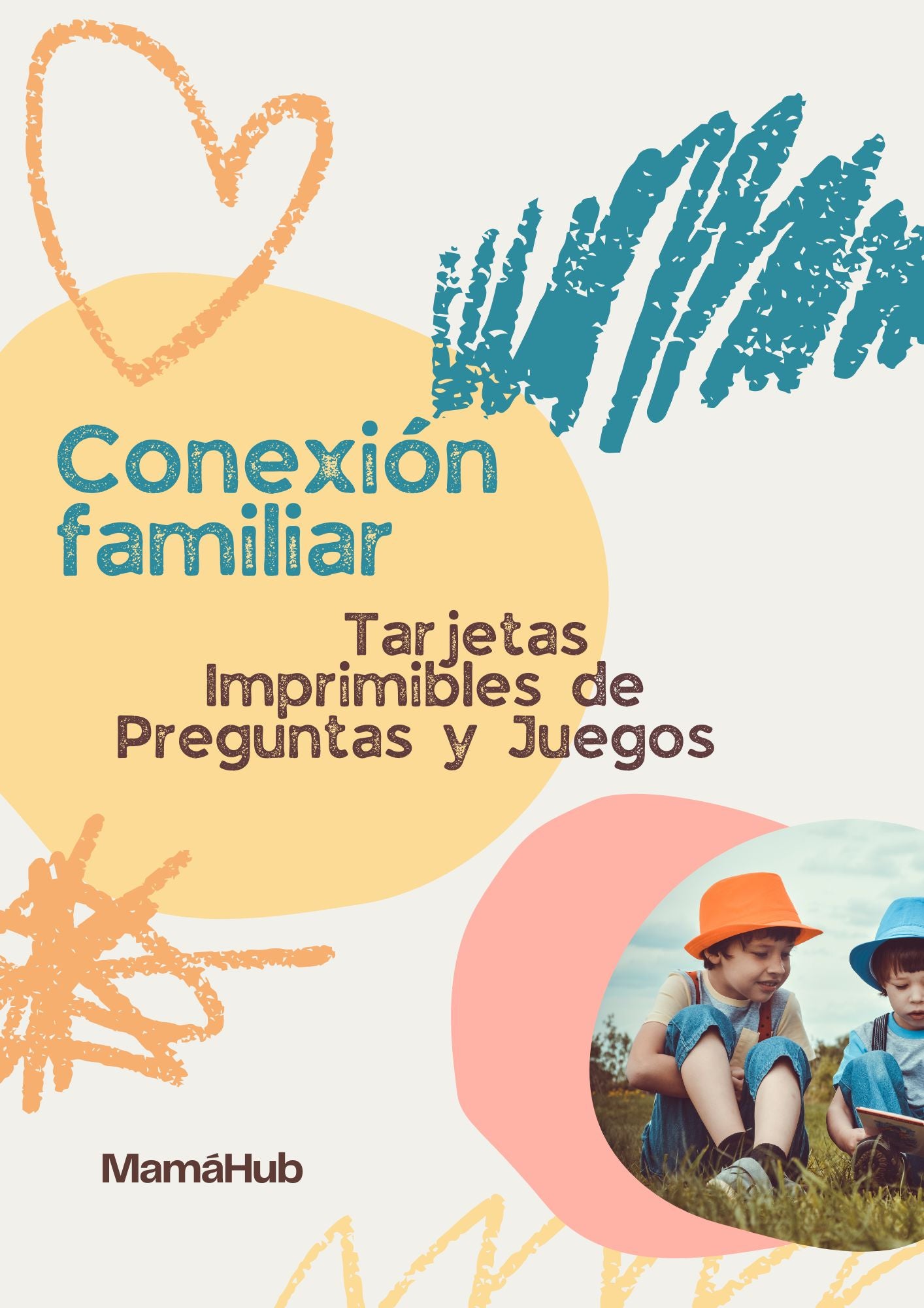 🌟 CONEXIÓN FAMILIAR | Tarjetas Imprimibles de Preguntas y Juegos 🃏👪